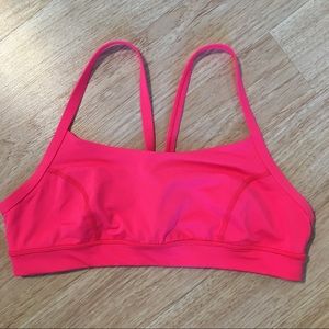 🍋Lululemon Rise And Run Bra Size 12 Flashlight